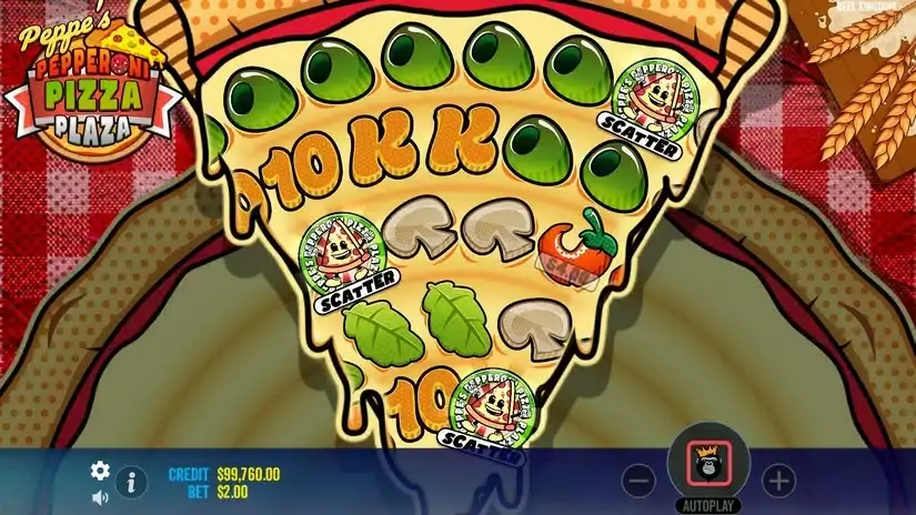 Peppe’s Pepperoni Pizza Plaza slot screenshot 2