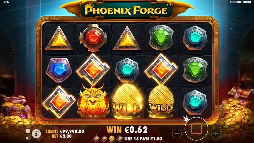 Phoenix Forge slot screenshot 2