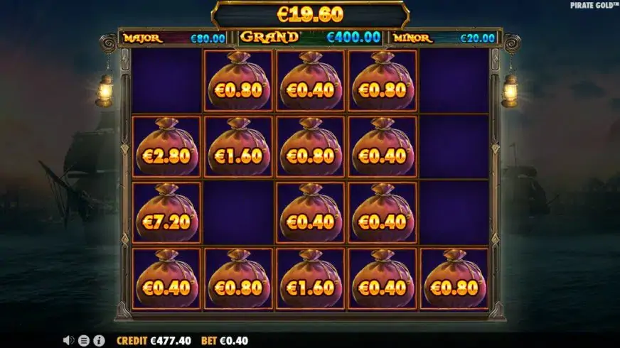 Pirate Gold slot screenshot 4