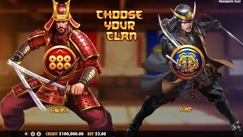 Rise of Samurai IV slot screenshot 1