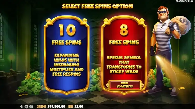 Robber Strike slot screenshot 3