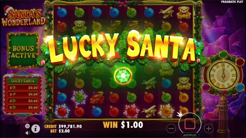 Santa’s Wonderland slot screenshot 6
