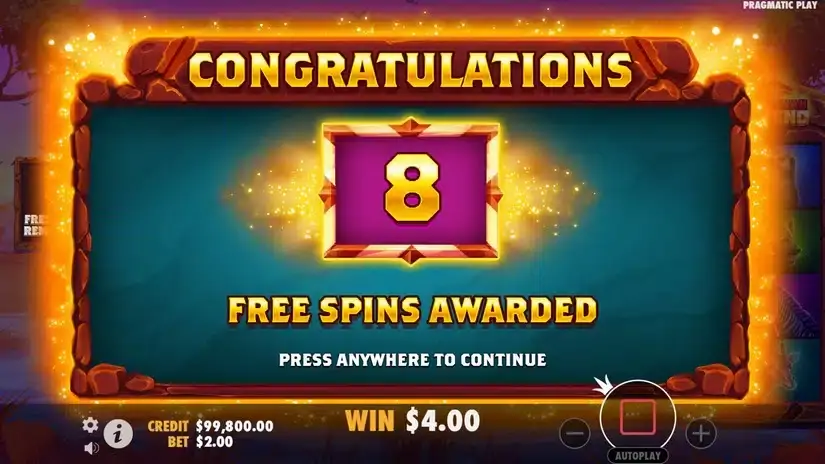 Savannah Legend slot screenshot 3