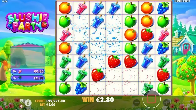 Slushie Party slot screenshot 3