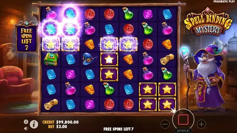 Spellbinding Mystery slot screenshot 5