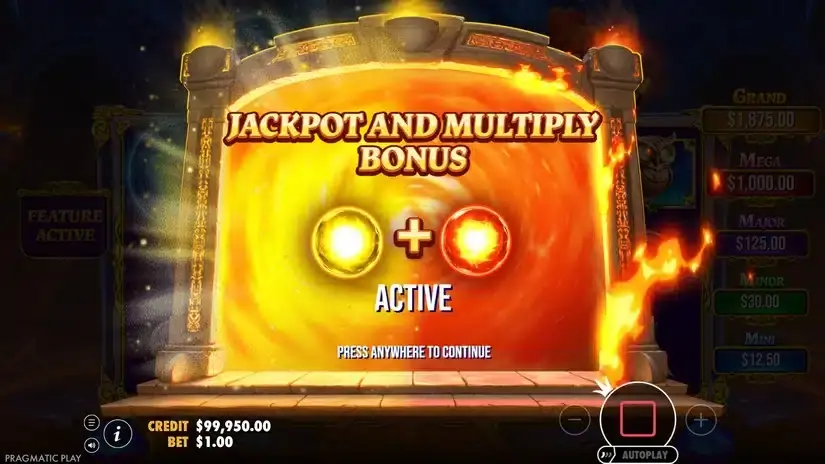 Spellmaster slot screenshot 3