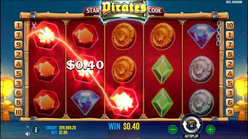 Star Pirates Code slot screenshot 2