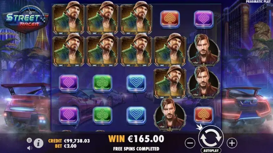 Street Racer slot screenshot 5