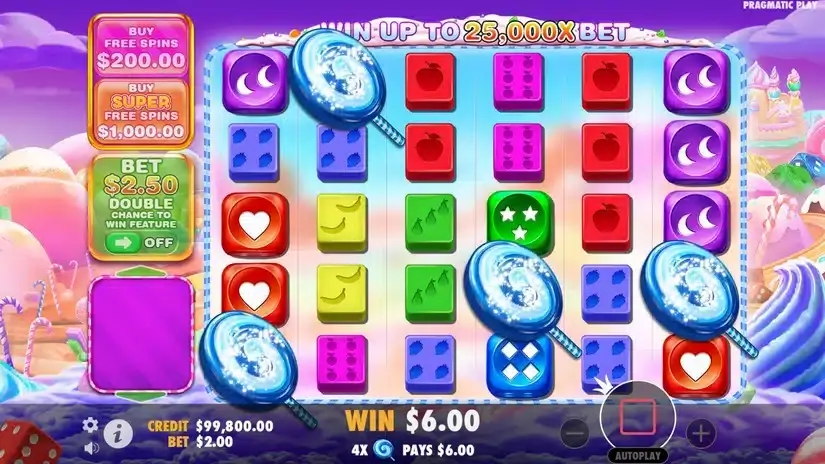 Sweet Bonanza 1000 Dice slot screenshot 2