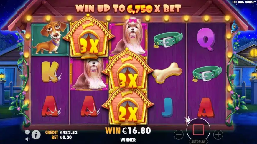 The Dog House slot screenshot 