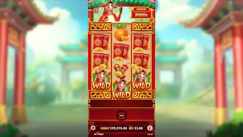 Touro Sortudo slot screenshot 3