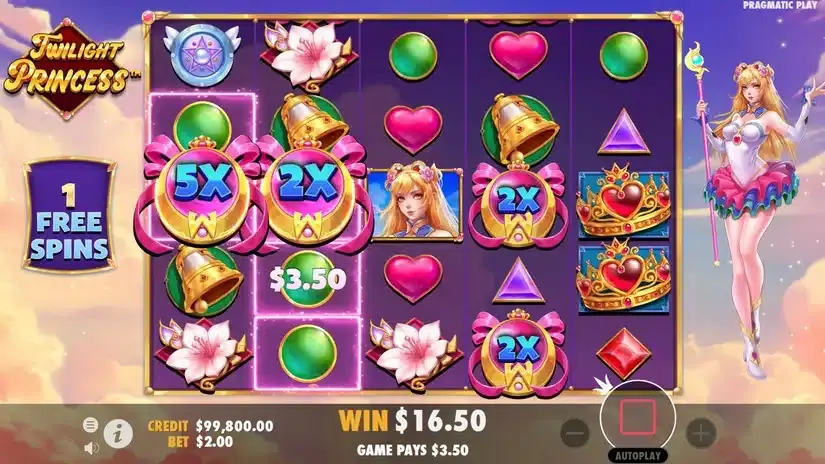 Twilight Princess slot screenshot 5