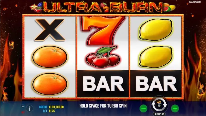 Ultra Burn slot screenshot 1