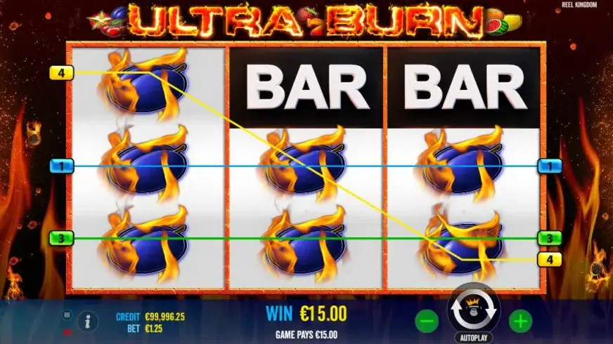 Ultra Burn slot screenshot 4