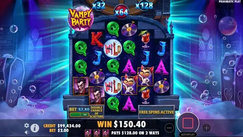 Vampy Party slot screenshot 4