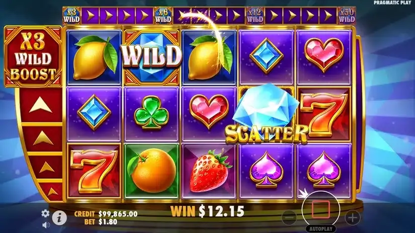 Wild Booster slot screenshot 5