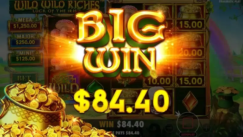 Wild Wild Riches Megaways slot screenshot