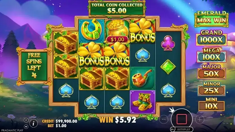 Wild Wild Riches Returns slot screenshot