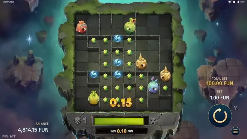 Chomplings slot screenshot 3