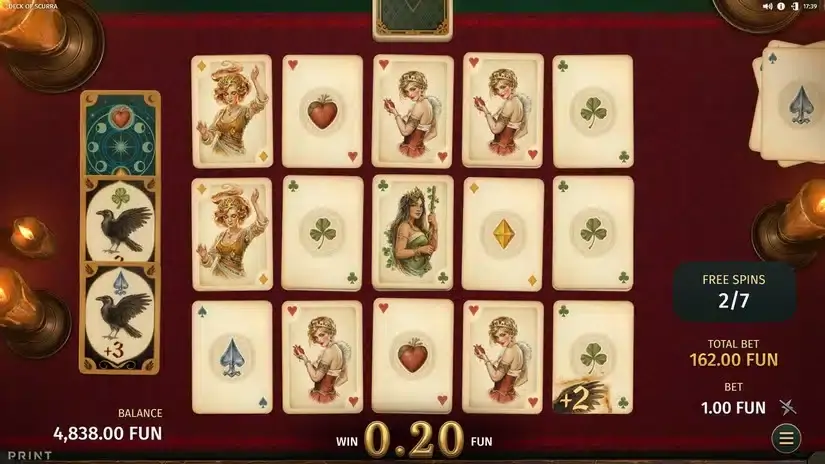 Deck of Scurra slot screenshot 4