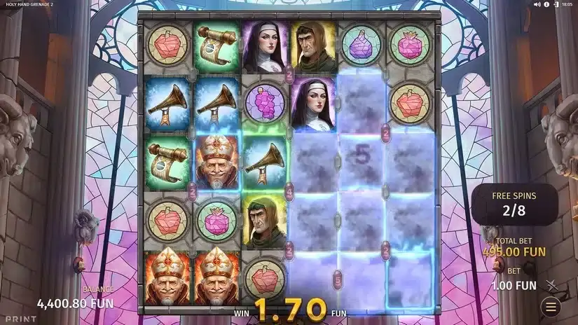 Holy Hand Grenade 2 slot screenshot 