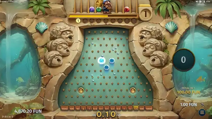 Pond of Plinko slot screenshot 6