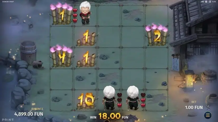 Shinobi Spirit slot screenshot 6