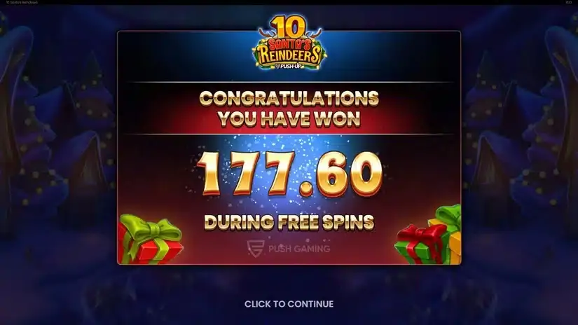 10 Santa’s Reindeers slot screenshot 5