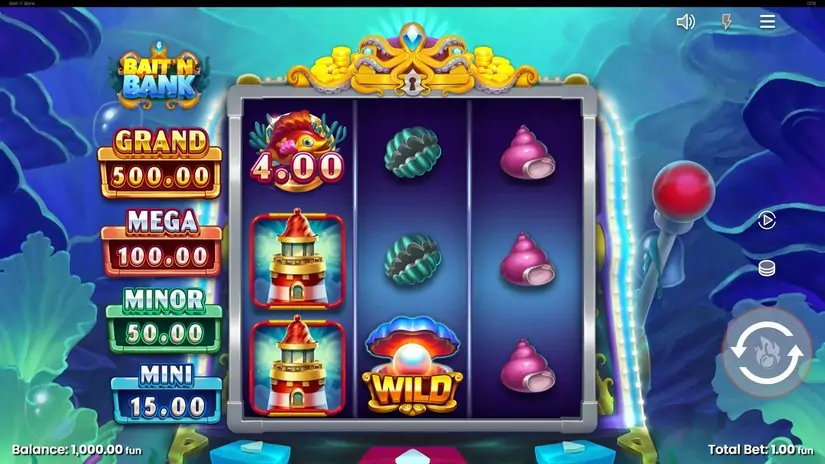 Bait ‘n’ Bank slot screenshot 1