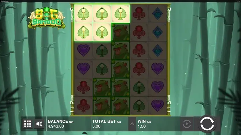 Big Bamboo slot screenshot 2