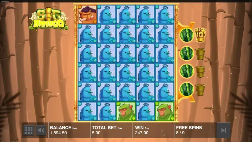 Big Bamboo slot screenshot 8