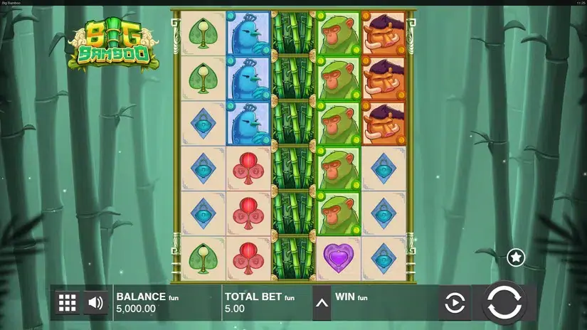 Big Bamboo slot screenshot 
