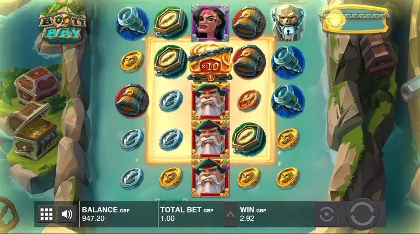 Booty Bay slot screenshot 