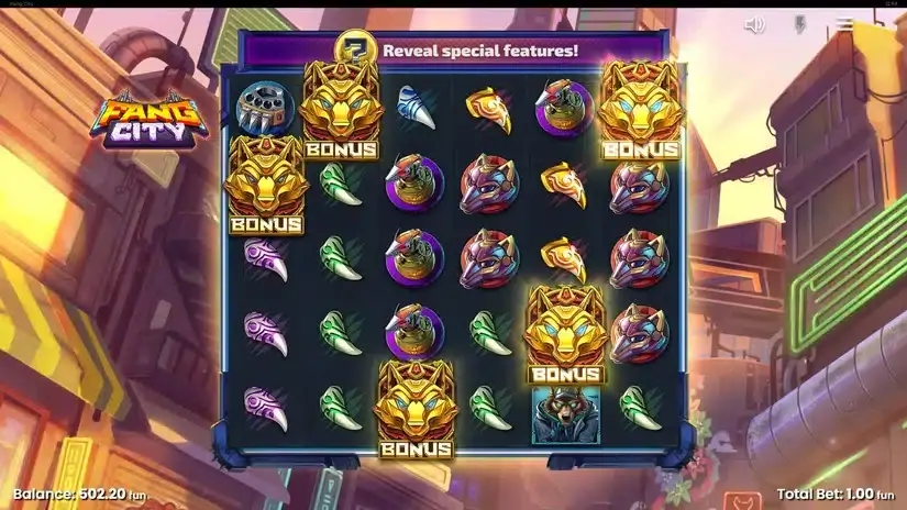 Fang City slot screenshot 3