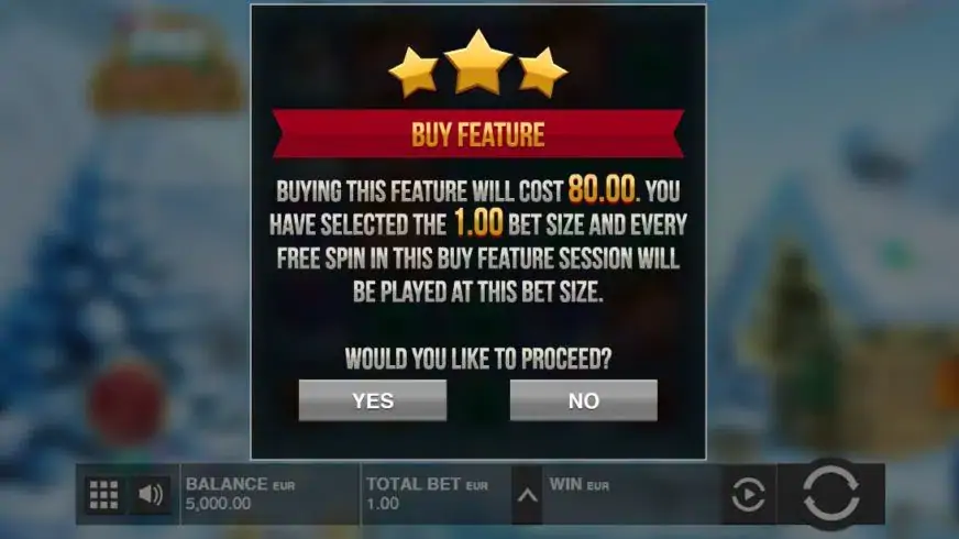 Fat Santa slot screenshot 2