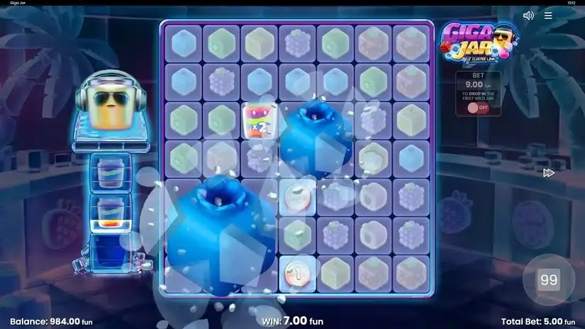 Giga Jar Cluster Link slot screenshot 