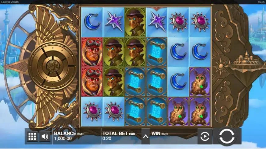 Land of Zenith slot screenshot 