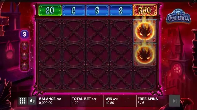 Nightfall slot screenshot 8