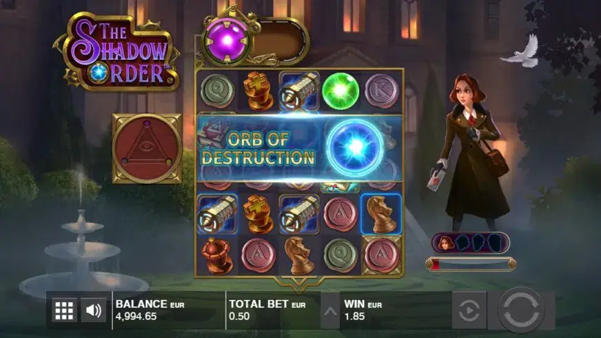 The Shadow Order slot screenshot 3