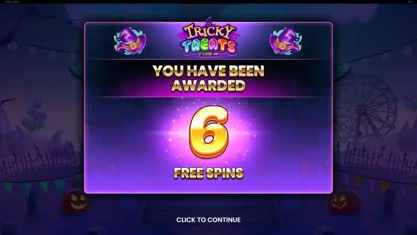 Tricky Treats slot screenshot 3