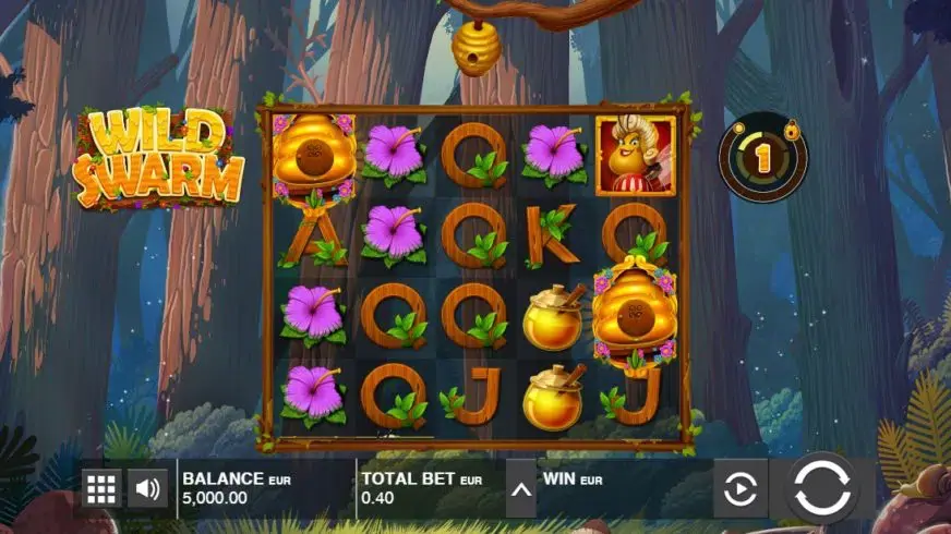 Wild Swarm slot screenshot 