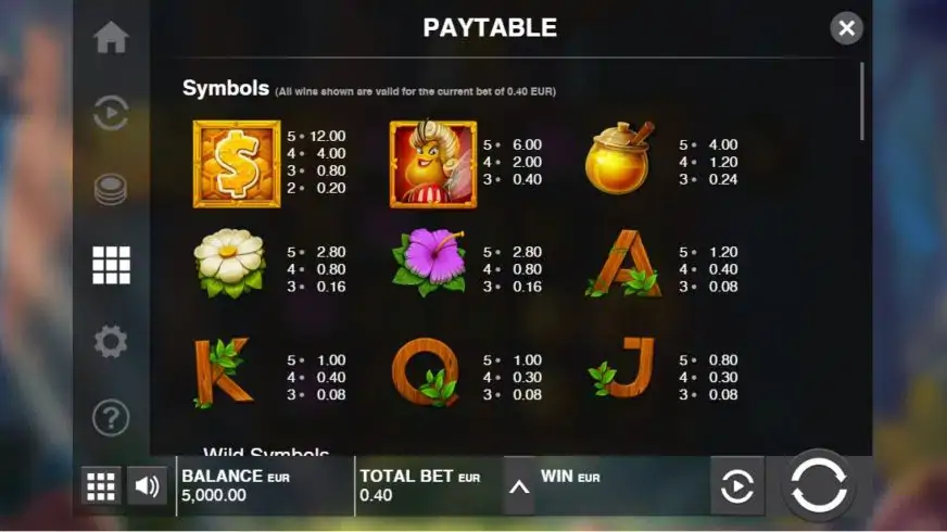 Wild Swarm slot screenshot 2