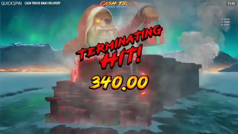 Cash Truck Xmas Delivery slot screenshot