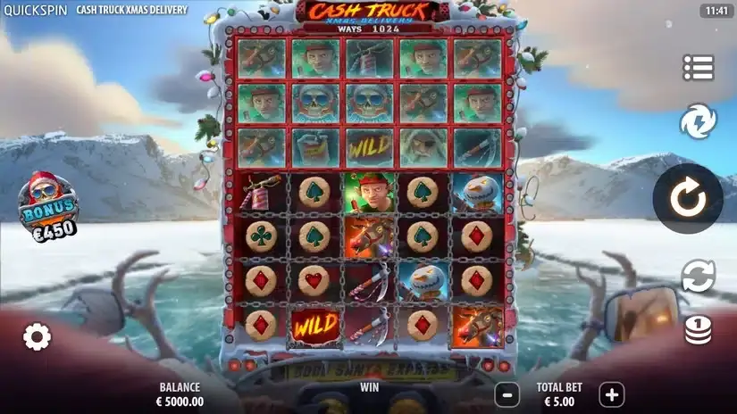 Cash Truck Xmas Delivery slot screenshot