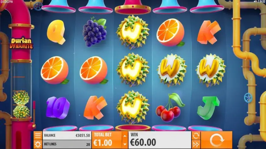 Durian Dynamite slot screenshot 4