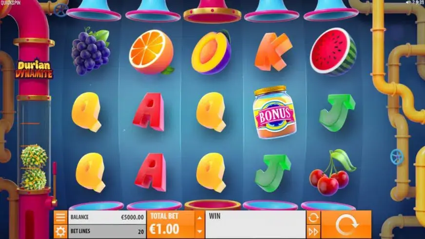 Durian Dynamite slot screenshot 1