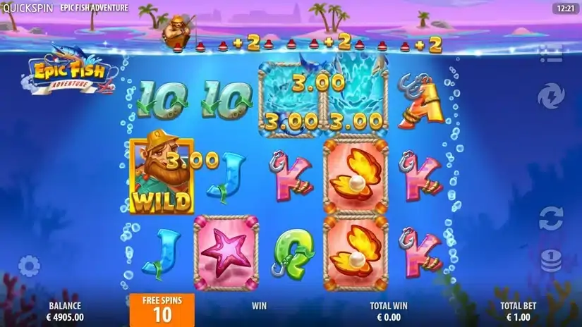 Epic Fish Adventure slot screenshot 3