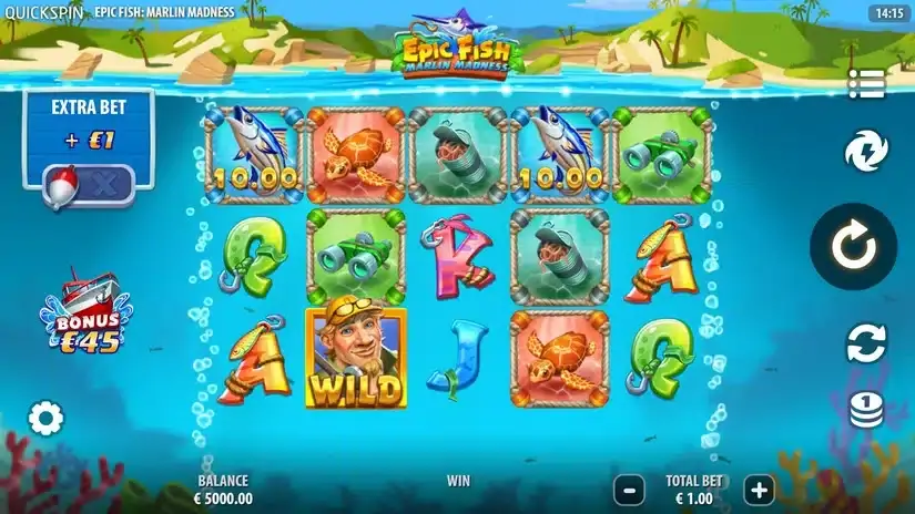 Epic Fish Marlin Madness slot screenshot 