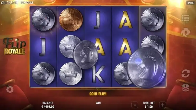 Flip Royale slot screenshot 2
