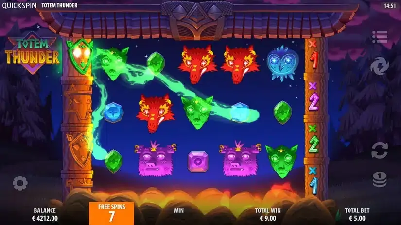 Primal Spirits slot screenshot 6